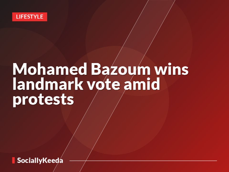 Mohamed Bazoum wins landmark vote amid protests