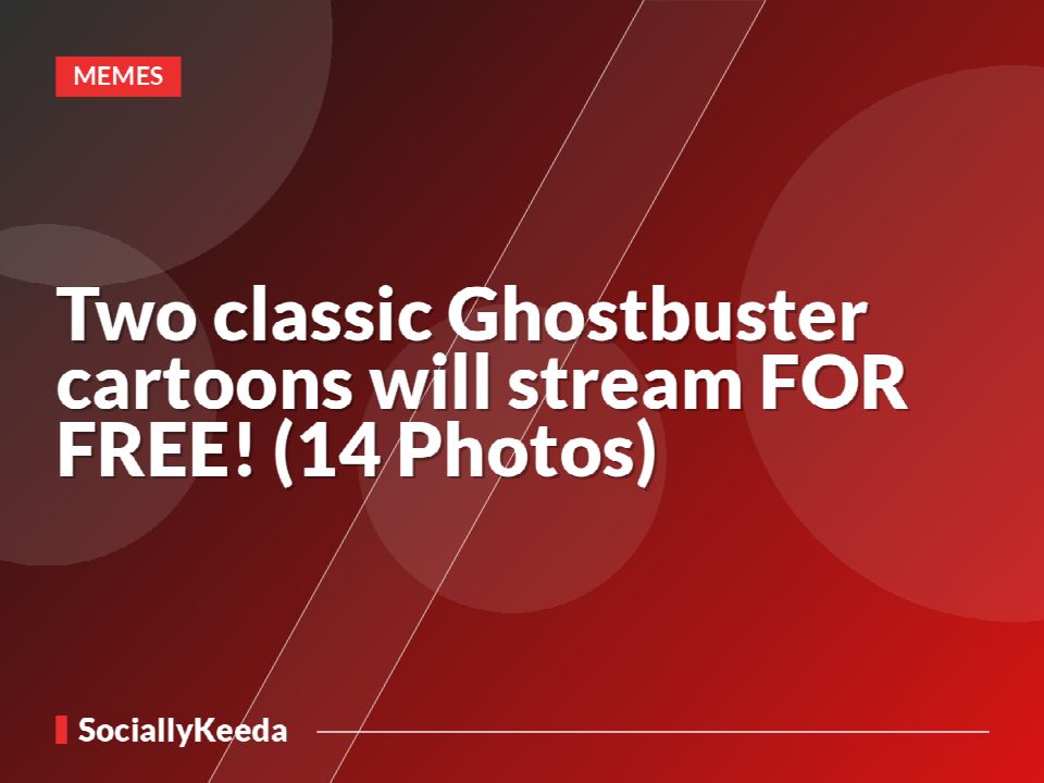 Two classic Ghostbuster cartoons will stream FOR FREE! (14 Photos)