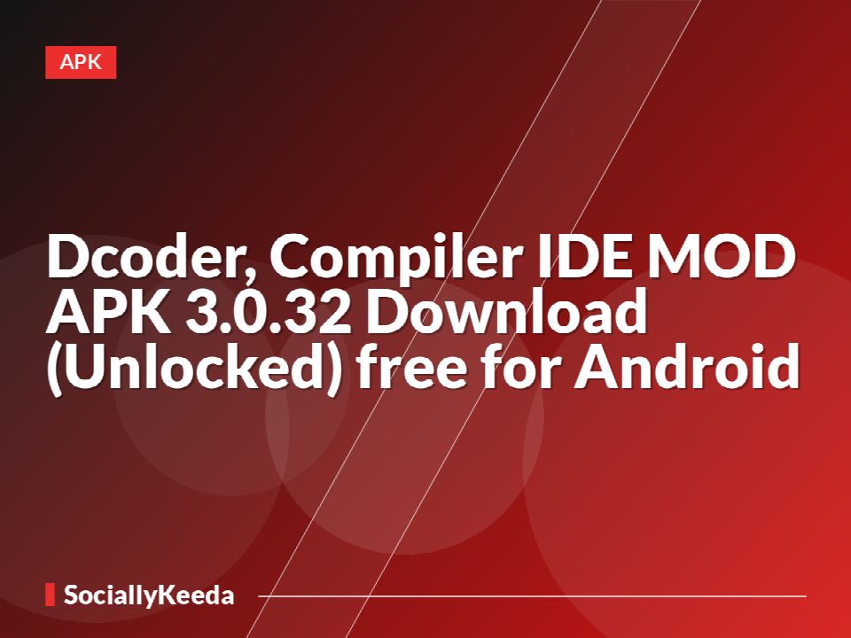 Dcoder, Compiler IDE MOD APK 3.0.32 Download (Unlocked) free for Android
