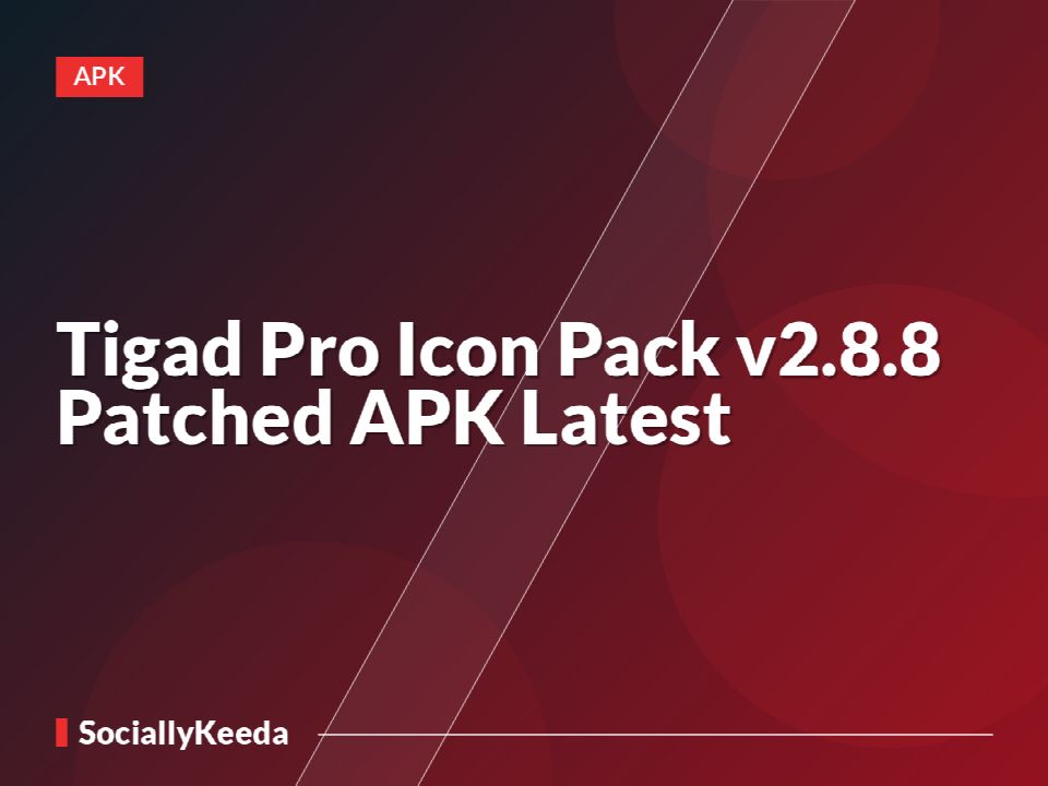 Tigad Pro Icon Pack v2.8.8 [Patched] APK [Latest]