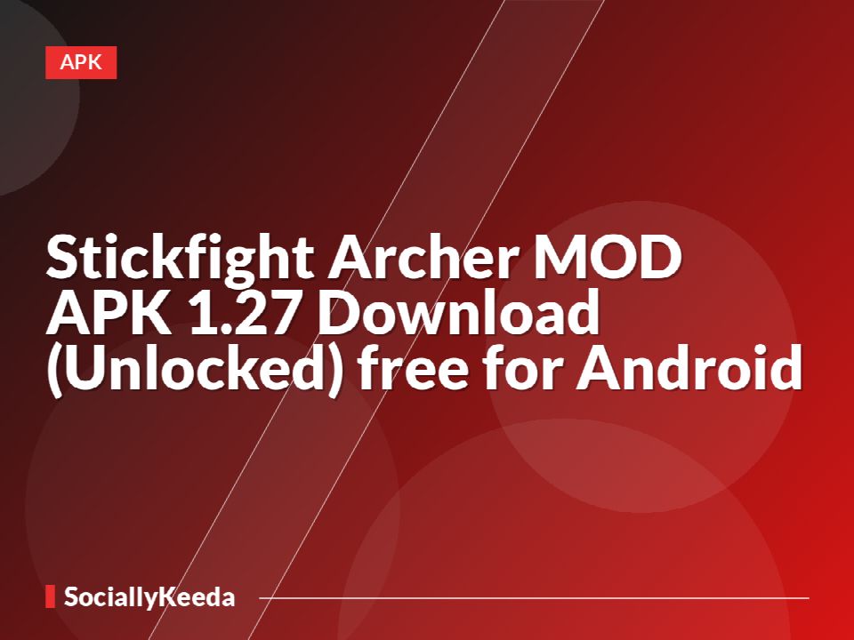 Stickfight Archer MOD APK 1.27 Download (Unlocked) free for Android