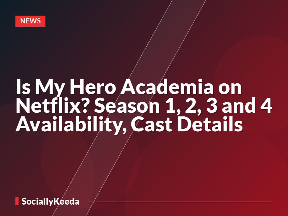 Is My Hero Academia on Netflix? [Season 1, 2, 3 and 4 Availability, Cast Details]