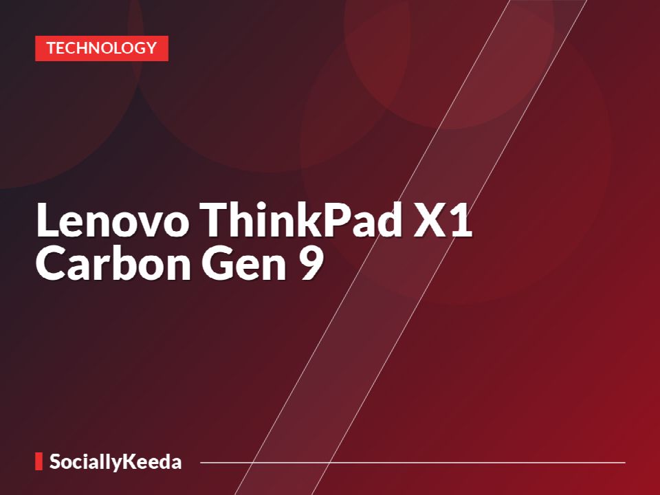 Lenovo ThinkPad X1 Carbon Gen 9