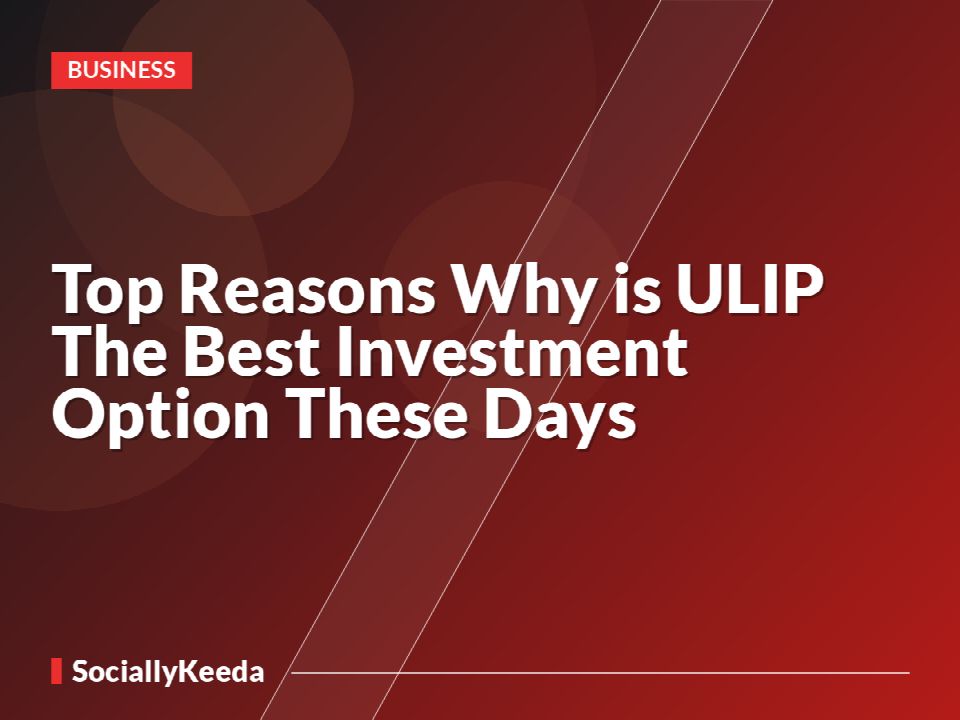Top Reasons Why is ULIP The Best Investment Option These Days