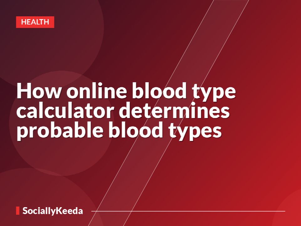 online blood type calculator,