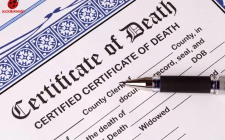 The Importance of a Death Certificate.