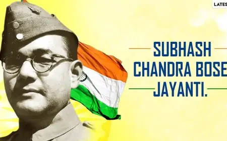 Netaji Subhas Chandra Bose Birth Anniversary 2024 Quotes, Wishes & Greetings: Send HD Images, Facebook Photos, Messages and Sayings on 'Parakram Diwas'