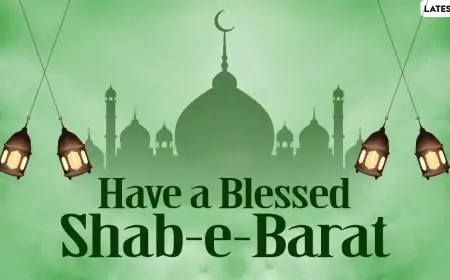 Shab-e-Barat Mubarak 2023 Greetings, Images & HD Wallpapers