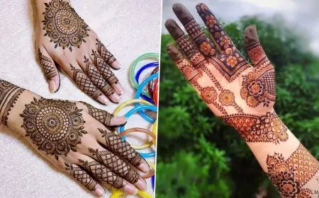 Ramadan 2023 Mehendi Design: Arabic, Indian, Full-Hand, Back-Hand and Vine-Style Mehndi Patterns to Apply During Ramzan (Watch Mehandi Video Tutorial)