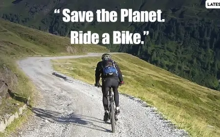 World Bicycle Day 2021: Quotes That Will Inspire You Peddle Into an Environmentally Sustainable Future
