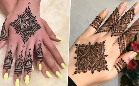 Simple Vat Savitri 2021 Mehndi Design Ideas: From Indian to Arabic, Quick and Easy Beautiful Henna Patterns to Put on Your Hands for Vat Purnima