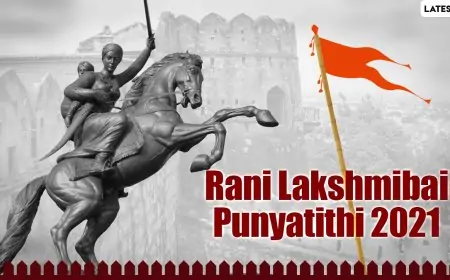 Rani Lakshmibai Punyatithi 2021: Messages, HD Images and Wallpapers to Pay Homage to the Warrior Queen on Her Death Anniversary
