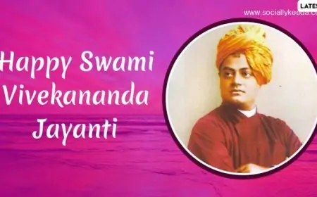 Swami Vivekananda Jayanti 2023 Wishes, National Youth Day HD Images, WhatsApp Messages, HD Wallpapers and Quotes To Share on January 12