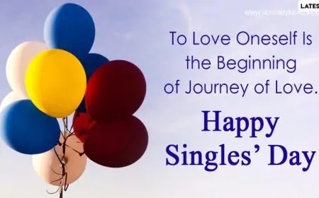 Singles Awareness Day 2023 Wishes & Greetings: Send WhatsApp Messages, HD Images, GIFs, Single Quotes, Telegram Pics and Facebook Photos to Your Happy Single Friends