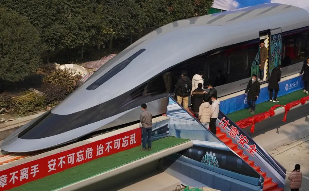 Maglev train: China debuts prototype that can hit speeds of 620 kilometers per hour