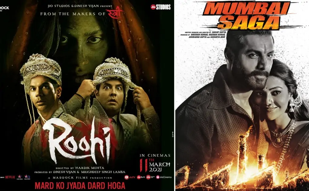 Bollywood Box-Office Report 2021: Rajkummar Rao’s Roohi, John Abraham’s Mumbai Saga, How Films in First Quarter Fight to Survive