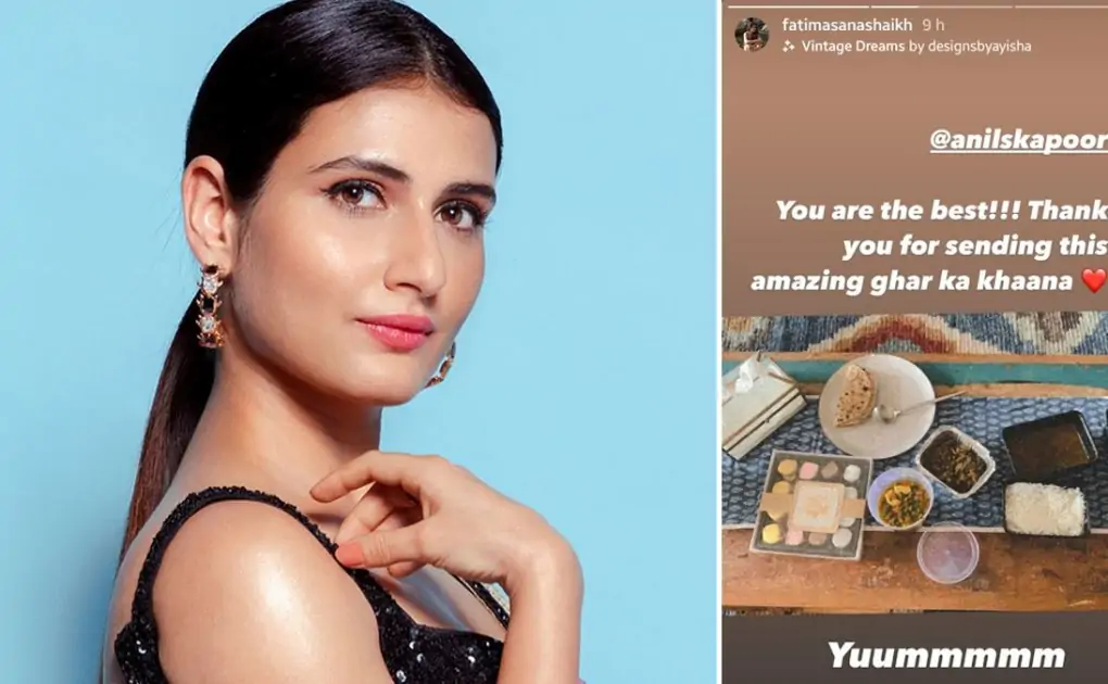 Fatima Sana Shaikh Quarantined After She Tests Positive for COVID-19, Gets ‘Ghar Ka Khaana’ From Anil Kapoor (View Pic)