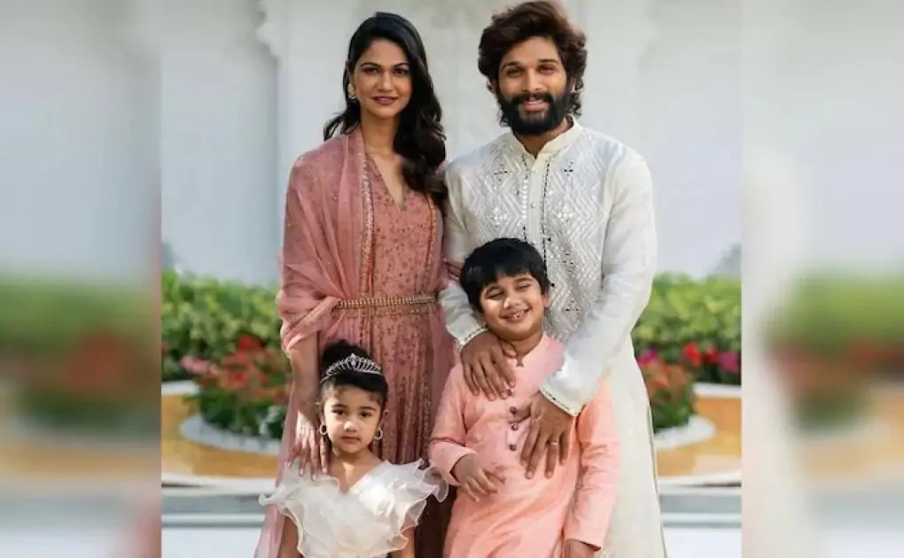 Allu Arjun stares at the sky with the children Ayaan and Arha. Watch cute video – Socially Keeda
