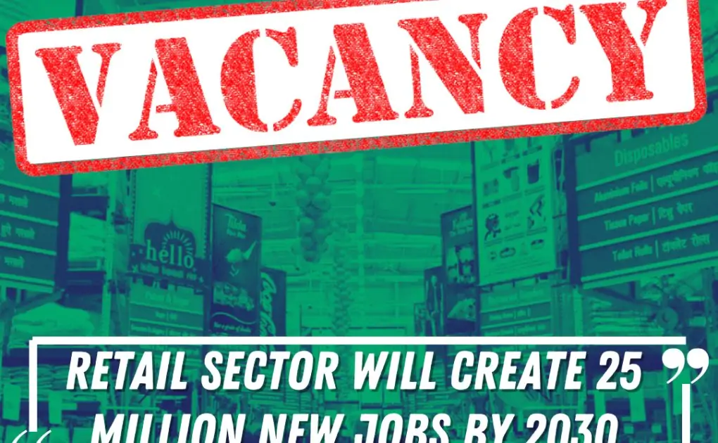 Retail sector will create 25 million new jobs by 2030