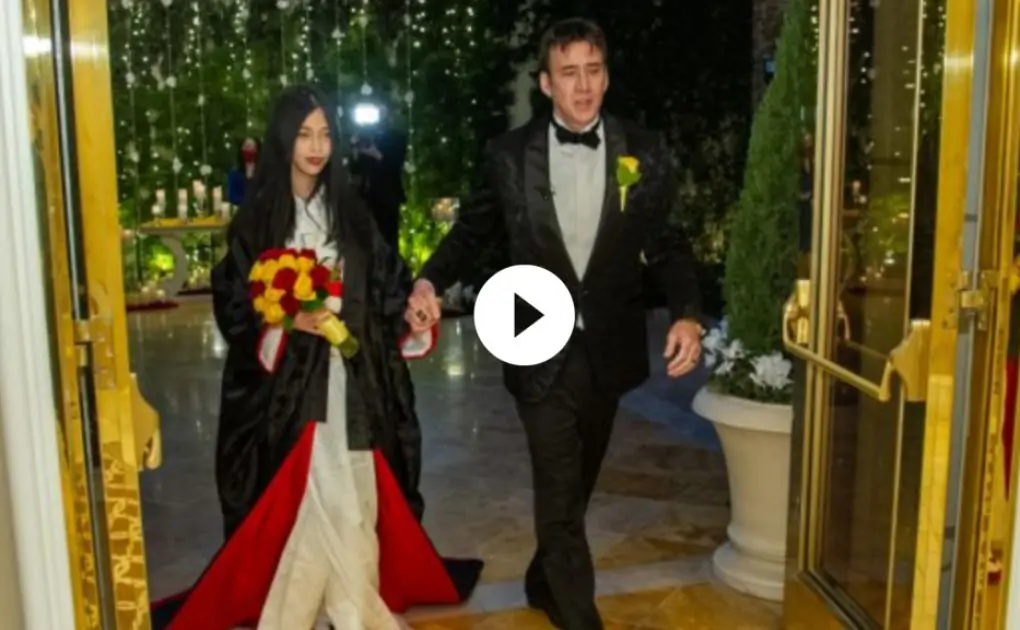 Nicolas Cage Riko Shibata Fifth Wedding Ceremony Images & Videos Revealed Online