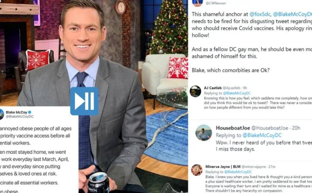 Blake McCoy Leaked Video? Journalist suspended from WTTG-FOX 5
