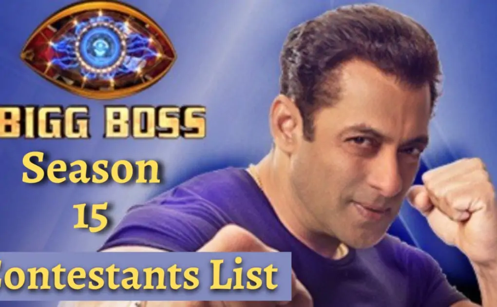 Bigg Boss Season 15 Contestants Name List 2021