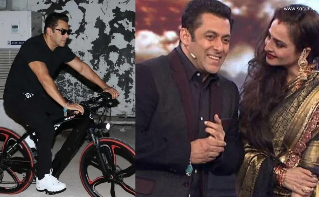 Salman Khan had fallen in love with Rekha! Used to chase a bike revealed his bachelorhood – Socially Keeda