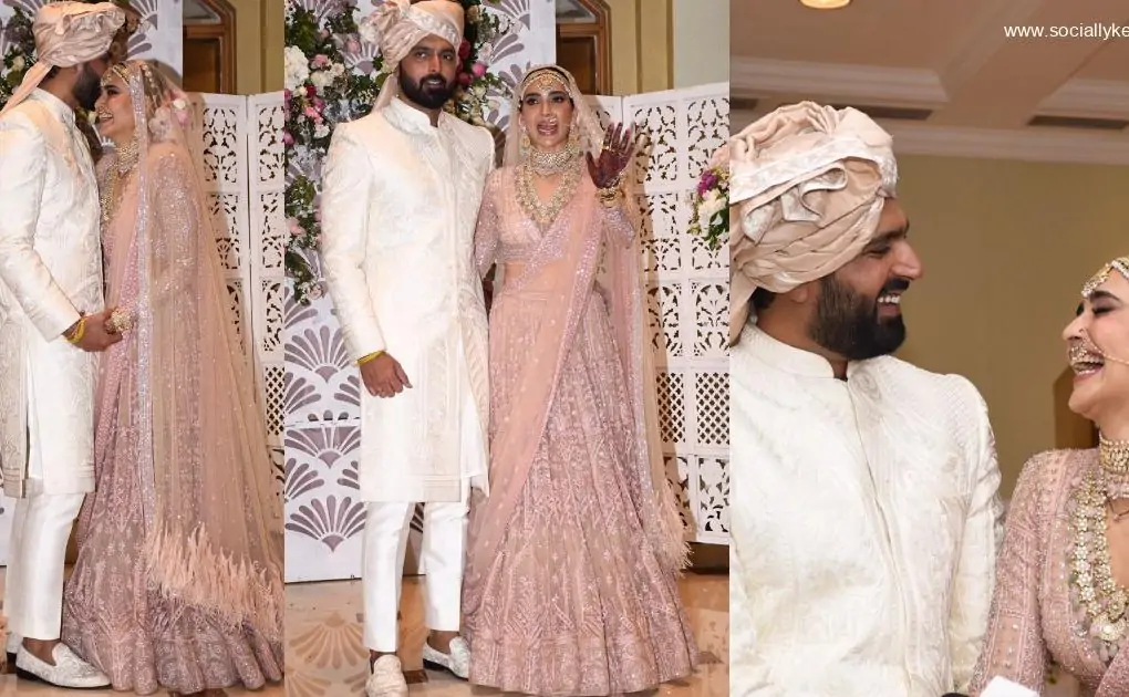 Karishma Tanna Marries Varun Bangera In Sunset Wedding Ceremony, See First Pics of Newlyweds