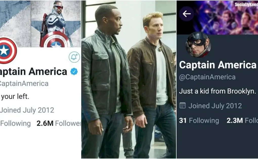 Sam Wilson as Captain America is now Twitter official: Anthony Mackie replaces Chris Evans in bio, see photo