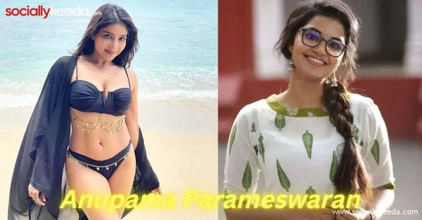 Unseen Bikini Glance Anupama Parameswaran HD Images, Spicy Photos