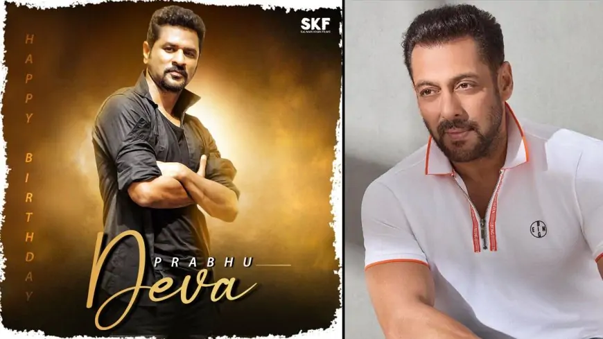 Salman Khan Films Extends Birthday Wishes to Prabhudeva (View Pic)