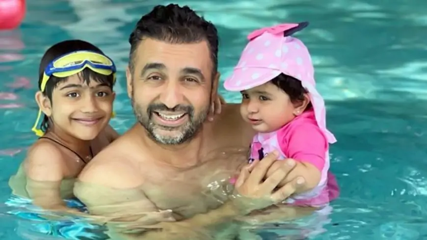 Father’s Day 2021: Shilpa Shetty Shares Pic of Hubby Raj Kundra Chilling with Kids in Pool, Says ‘To Our Family You Are Our World’