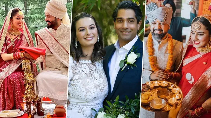 From Yami Gautam to Angira Dhar – Bollywood Actresses Who Got Married In 2021 (View Pics)