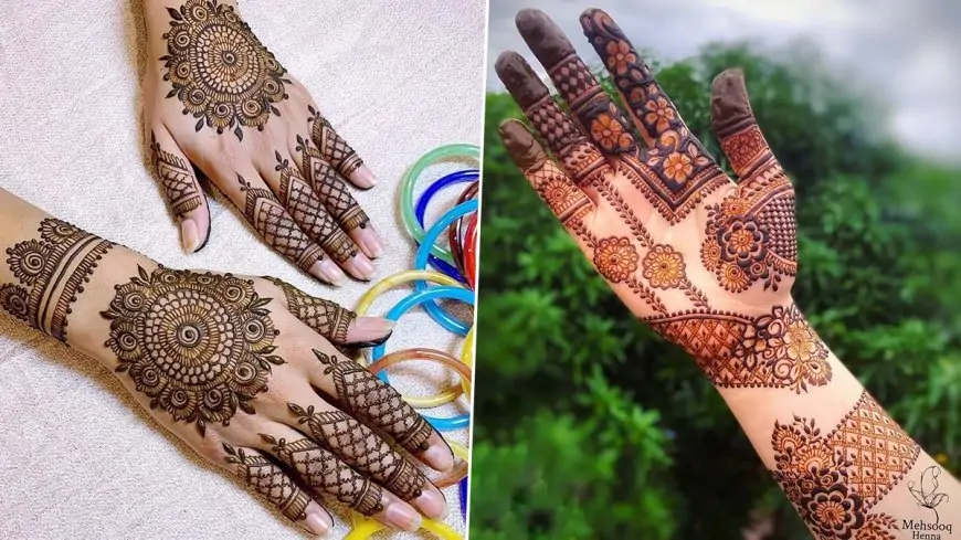 Ramadan 2023 Mehendi Design: Arabic, Indian, Full-Hand, Back-Hand and Vine-Style Mehndi Patterns to Apply During Ramzan (Watch Mehandi Video Tutorial)