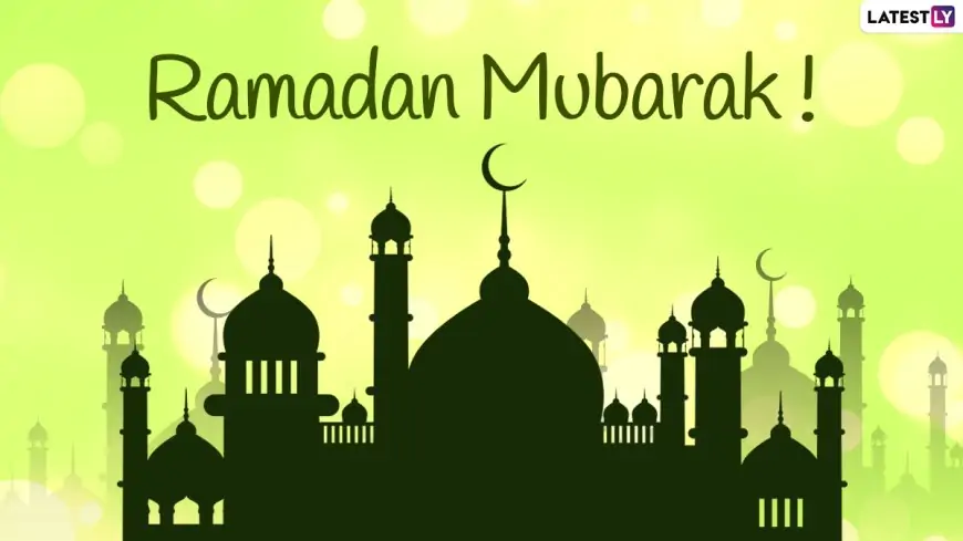 Ramadan Mubarak Greetings & Quotes: Send First Roza Wishes, Telegram Messages, Signal HD Images, WhatsApp Stickers & GIFs to Send on First Fasting Day of Ramadan Kareem
