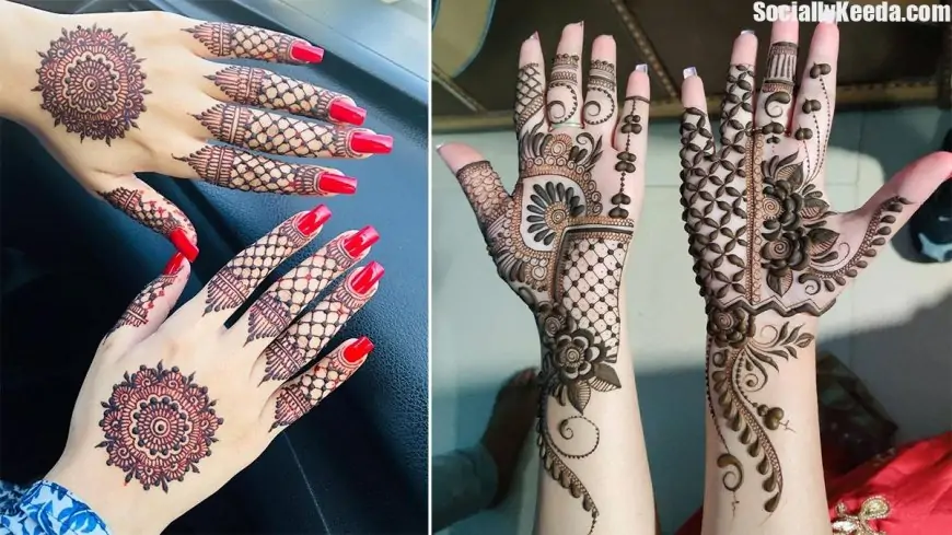 Chaitra Navratri 2021 Mehndi Designs: Latest Arabic, Rajasthani & Trail Henna Patterns & Easy Mehendi Tutorial Videos to Celebrate Navaratri (Watch Videos)