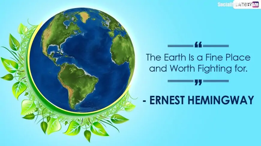 Earth Day Quotes and HD Images: ‘Save Earth’ Slogans, Inspirational Sayings and WhatsApp Sticker Photos to Send on International Mother Earth Day