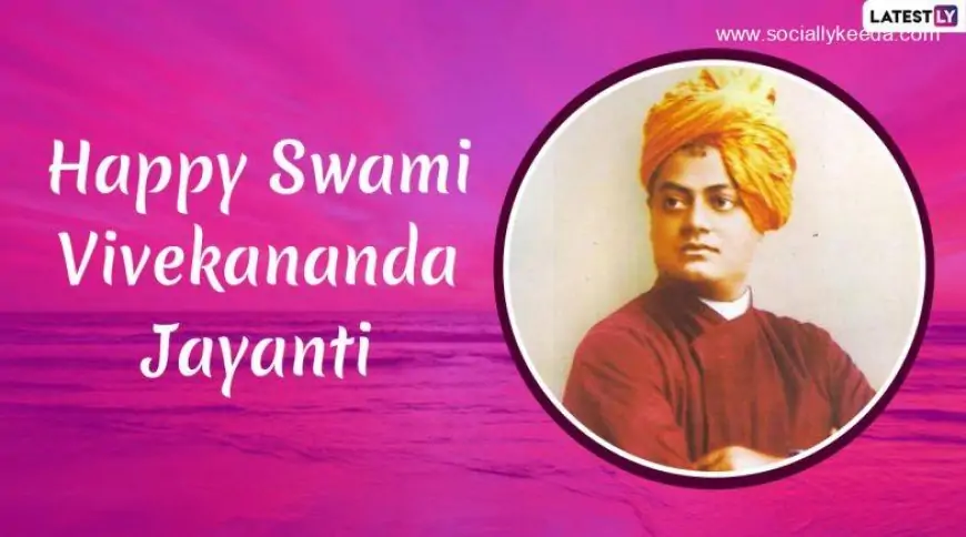Swami Vivekananda Jayanti 2023 Wishes, National Youth Day HD Images, WhatsApp Messages, HD Wallpapers and Quotes To Share on January 12