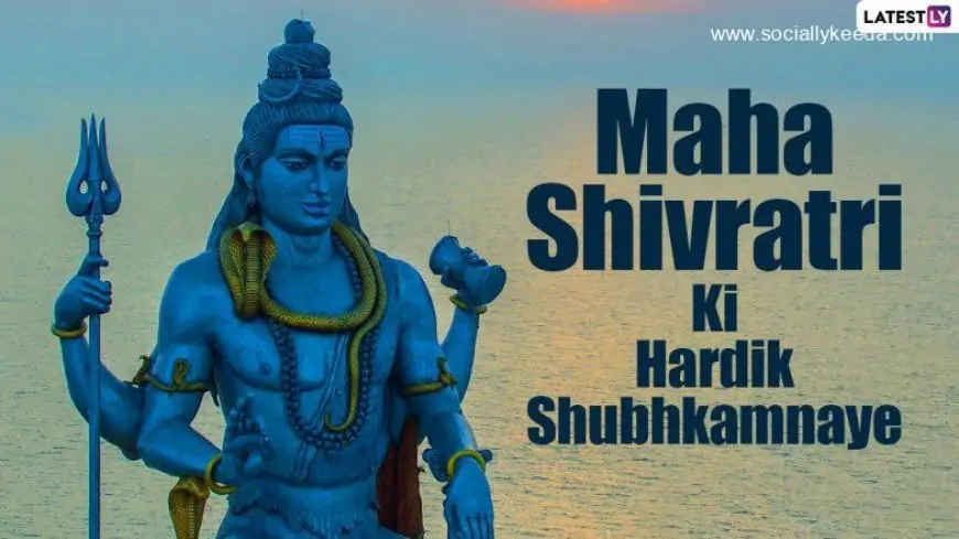 Maha Shivratri 2023 Wishes in Hindi & Bholenath Images for Free Download Online: WhatsApp Stickers, GIFs, HD Wallpapers and SMS To Send to Family & Friends