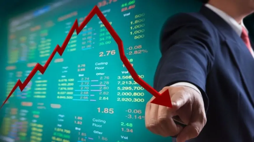 Big fall in the stock market, 870 points broken Sensex
