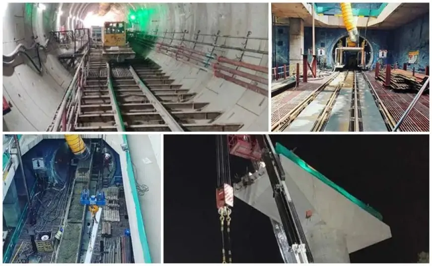 Delhi Metro Phase IV Work Continues Amid COVID, Tunneling Work, T-Girder Launch In Progress
