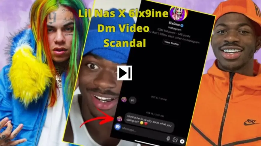 Lil Nas X 6ix9ine Dm Video Exposed Twitter Responds With Hilarious