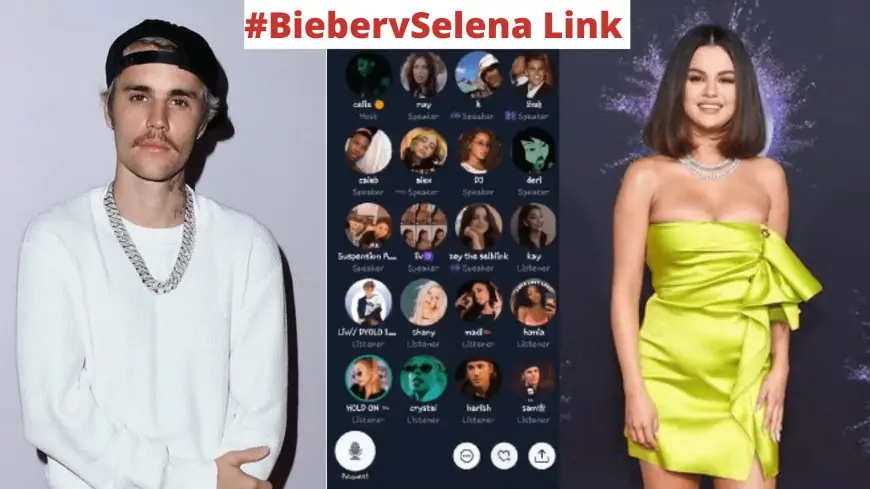 #BiebervSelena Link Trends In The United States After A war Between Fans On Twitter new live audio room feature
