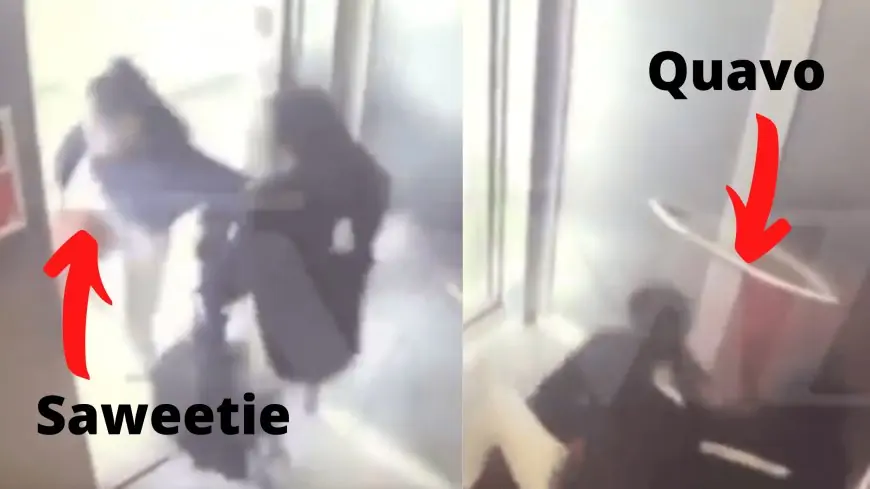 Quavo Saweetie Elevator Video Memes Goes Viral On Twitter And Internet