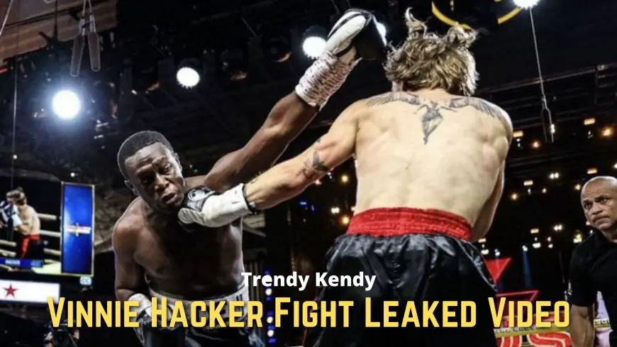 Vinnie Hacker Fight Leaked Video and Pics with Defeats Deji in YouTubers vs TikTokers Match