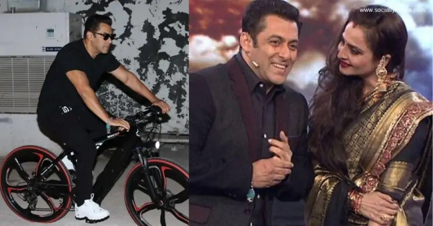 Salman Khan had fallen in love with Rekha! Used to chase a bike revealed his bachelorhood – Socially Keeda