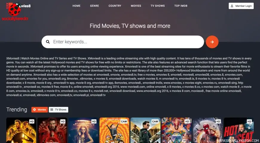 XMovies8 Leaks All The New Movies Online For Free