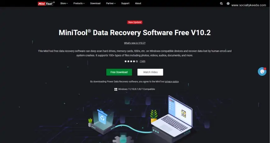 “Minitool’’ The best data recovery tool for free!