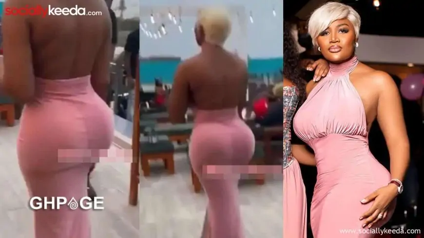 Concerns as Sandra Ankobiah flaunts ‘reduced butt’ online