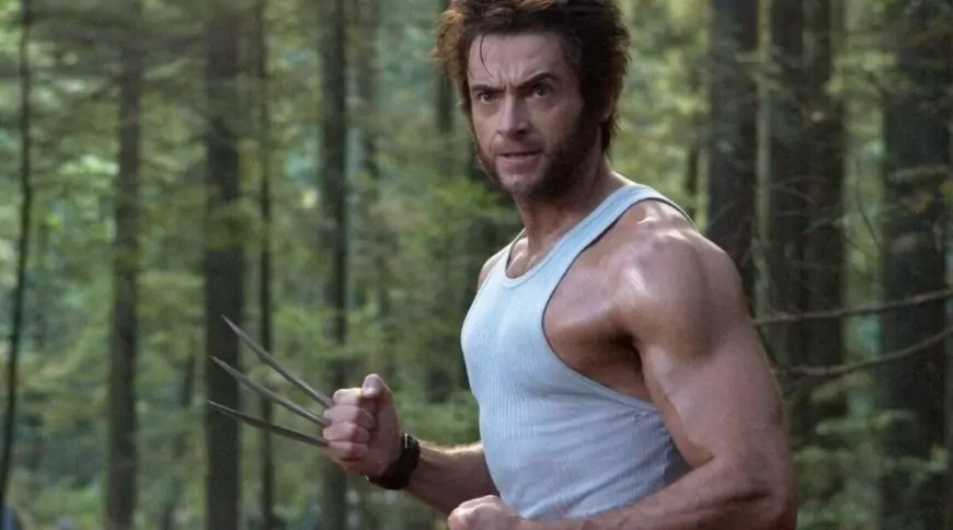 Hugh Jackman got a surreal reminder of Wolverine in his kitchen drawer. See photo